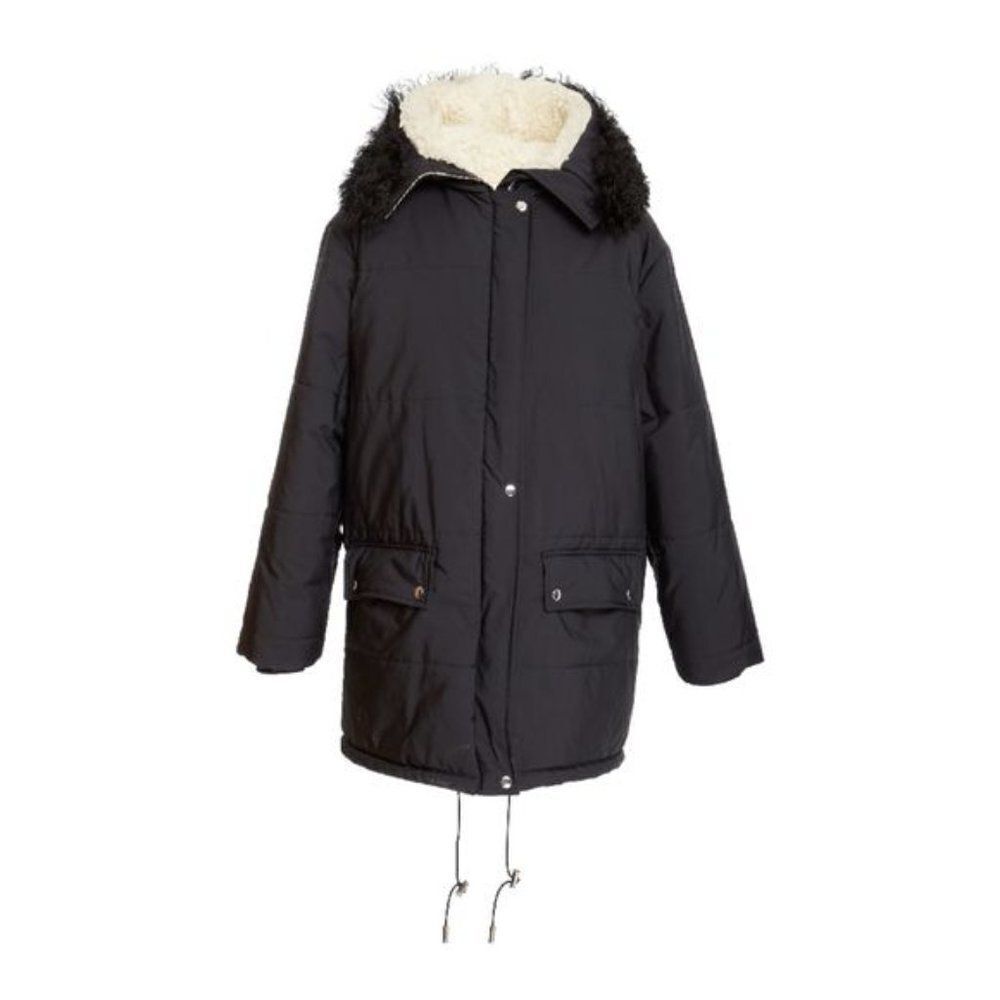 Tory Burch Canvas Aaron Puffer Parka sz Small